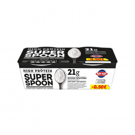 Κρι Κρι γιαούρτι στραγγιστό high protein super spoon - νέο προϊόν (205g) (-0.5€)