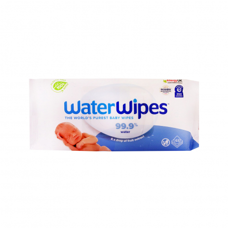 Waterwipes μωρομάντηλα - οικολογικά (48τεμ.)