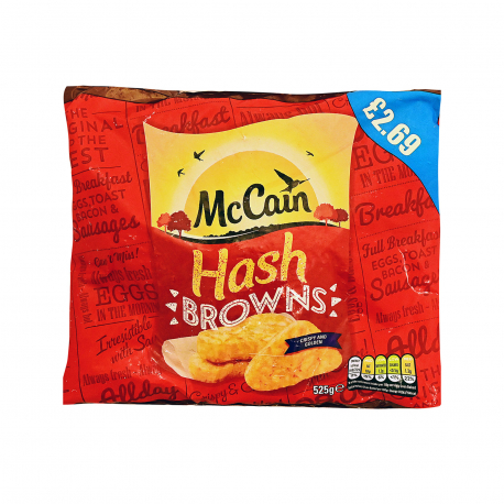 McCain πατάτες φούρνου κτψ hash browns (525g)
