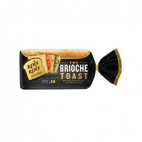 Κρις κρις ψωμί τοστ brioche σε φέτες (350g)