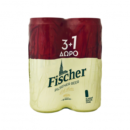 FISCHER ΜΠΙΡΑ (330ml) (3+1)