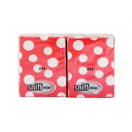 Sniff χαρτομάντηλα τσέπης mini (4x10τεμ.)