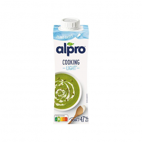 Alpro προϊόν σόγιας μαγειρικής light - χωρίς γλουτένη, χωρίς λακτόζη, νέο προϊόν (250ml)
