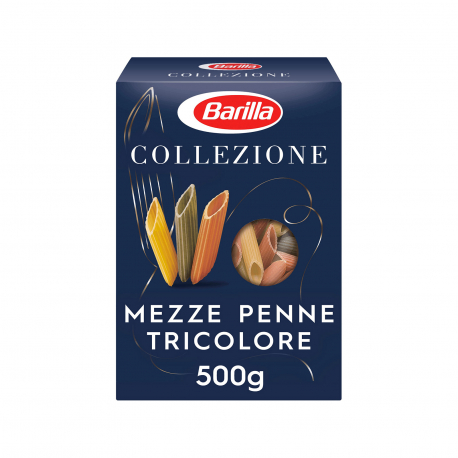 Barilla πάστα ζυμαρικών colezzione πέννες tricolore (500g)