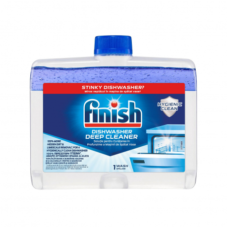 Finish καθαριστικό πλυντηρίου πιάτων για βαθύ καθαρισμό (250ml)