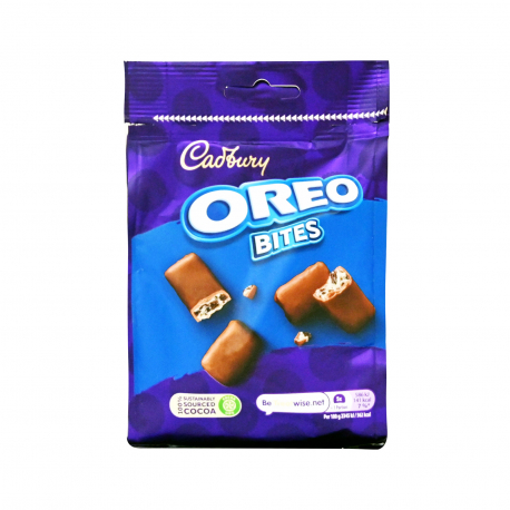 Cadbury σοκολατάκια oreo bites - vegetarian, vegan (110g)