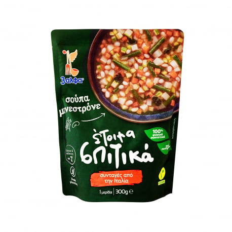 3αλφα σούπα έτοιμη έτοιμα σπιτικά μινεστρόνε - νέο προϊόν, vegan (300g)