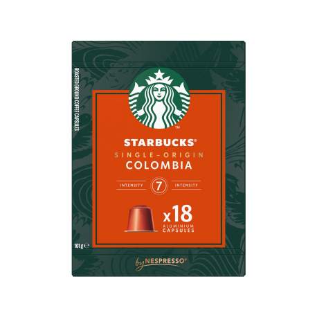 Starbucks καφές espresso σε κάψουλες colombia (18τεμ.)