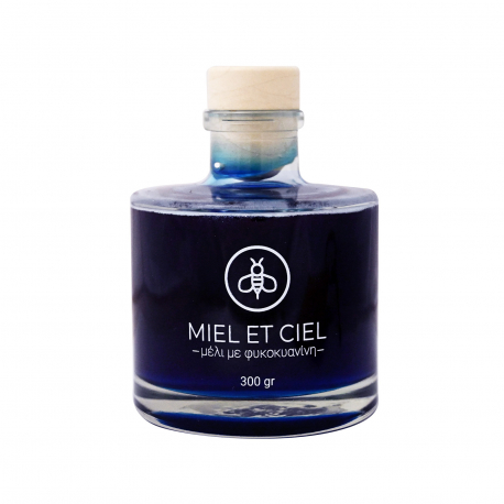 Miel et ciel μέλι μπλε - με φυκοκυανίνη - νέο προϊόν (300g)