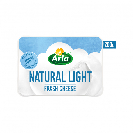 Arla τυρί φρέσκο κρέμα natural light (200g)