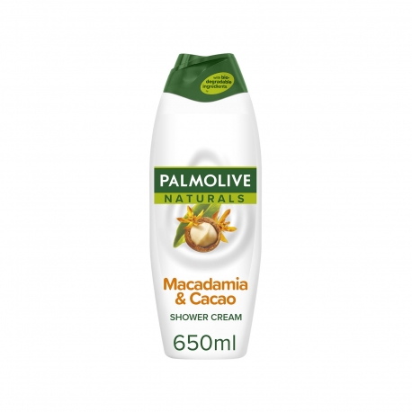 Palmolive αφρόλουτρο naturals macadamia & cocoa (650ml)