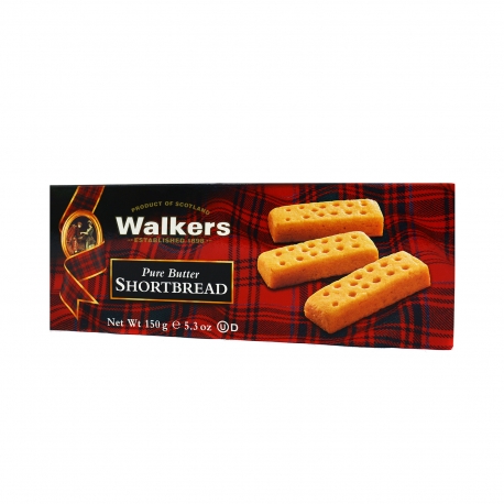 Walkers μπισκότα βουτύρου shortbread fingers (150g)
