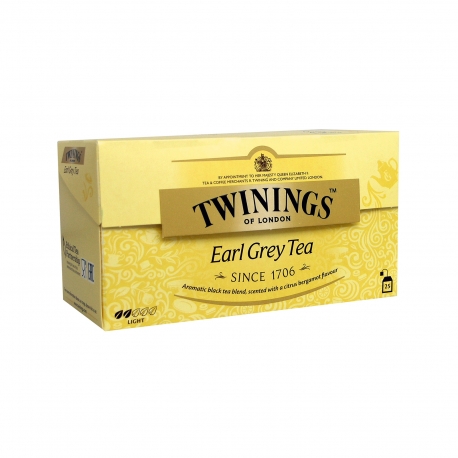 Twinings τσάι μαύρο earl grey (25φακ.)