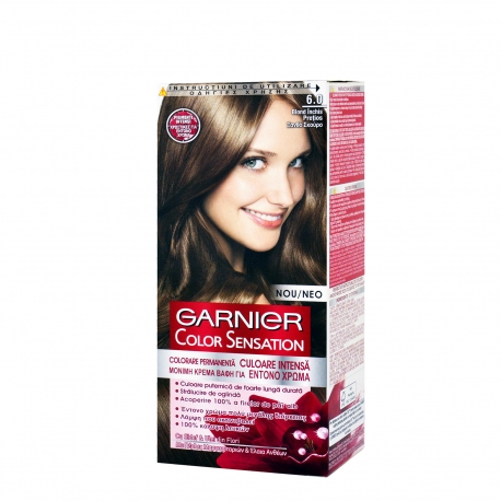Garnier βαφή μαλλιών color sensation ξανθό σκούρο Nο. 6 (110ml)