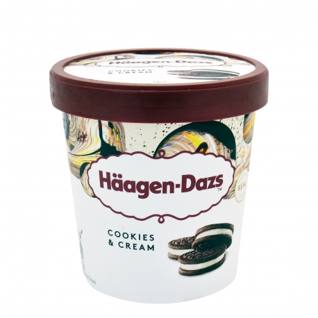 Haagen Dazs παγωτό οικογενειακό cookies & cream (0.386kg)