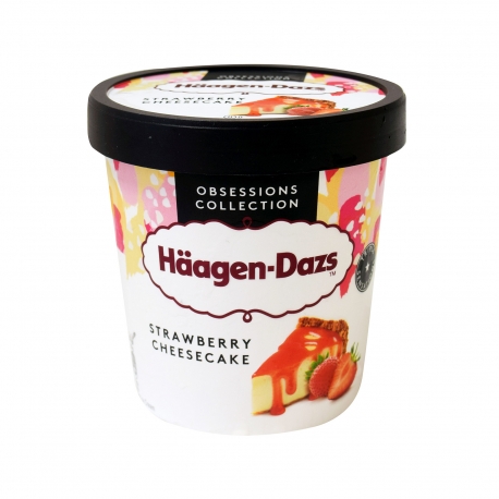 Haagen Dazs παγωτό οικογενειακό strawberry cheesecake (0.4kg)