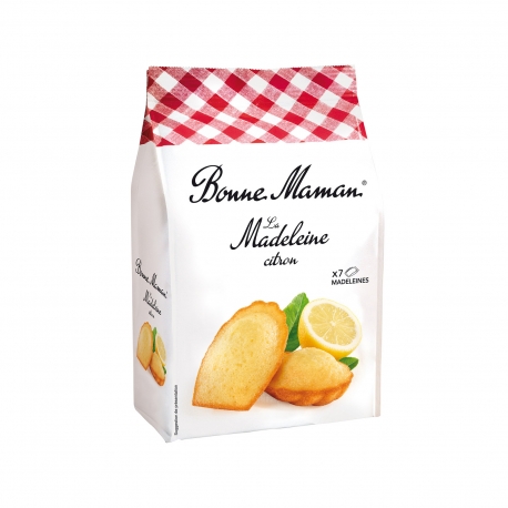Bonne maman κέικ ατομικό madeleine λεμονιού (175g)