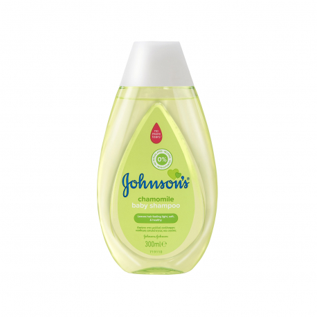 Johnson's σαμπουάν μαλλιών παιδικό baby χαμομήλι (300ml)
