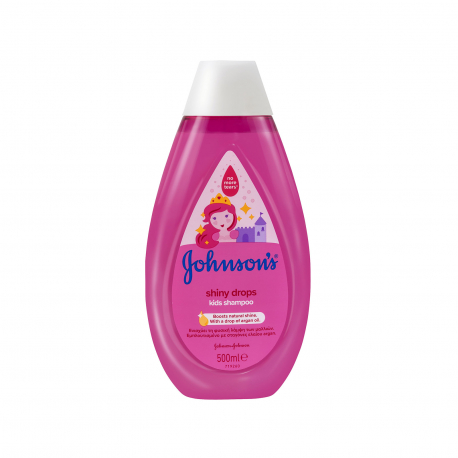 Johnson's σαμπουάν μαλλιών παιδικό shiny drops (500ml)
