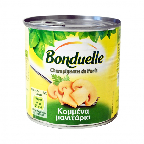 Bonduelle μανιτάρια champignions de Paris κομμένα κονσέρβα λαχανικών (230g)