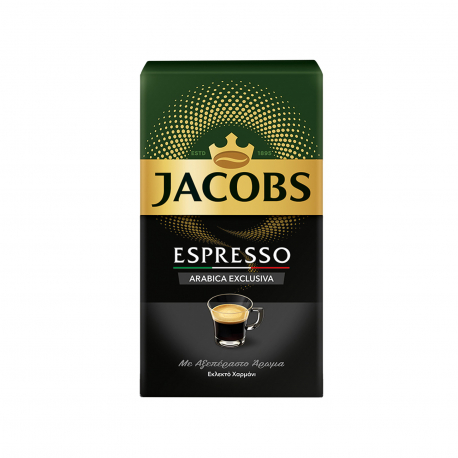 Jacobs καφές espresso arabica exclusiva (250g)