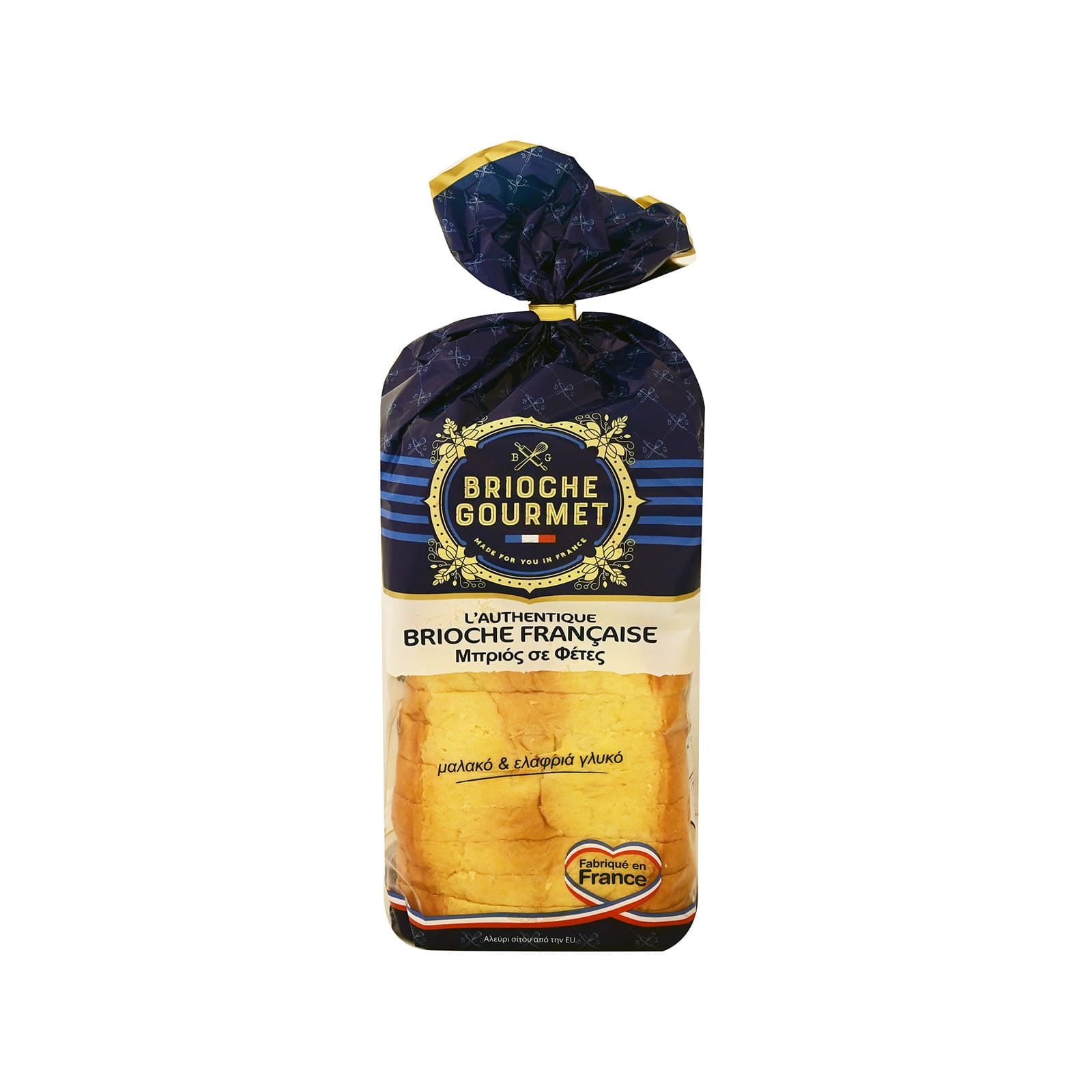 Brioche Gourmet ψωμί μπριός σε φέτες 500g εικόνα 1
