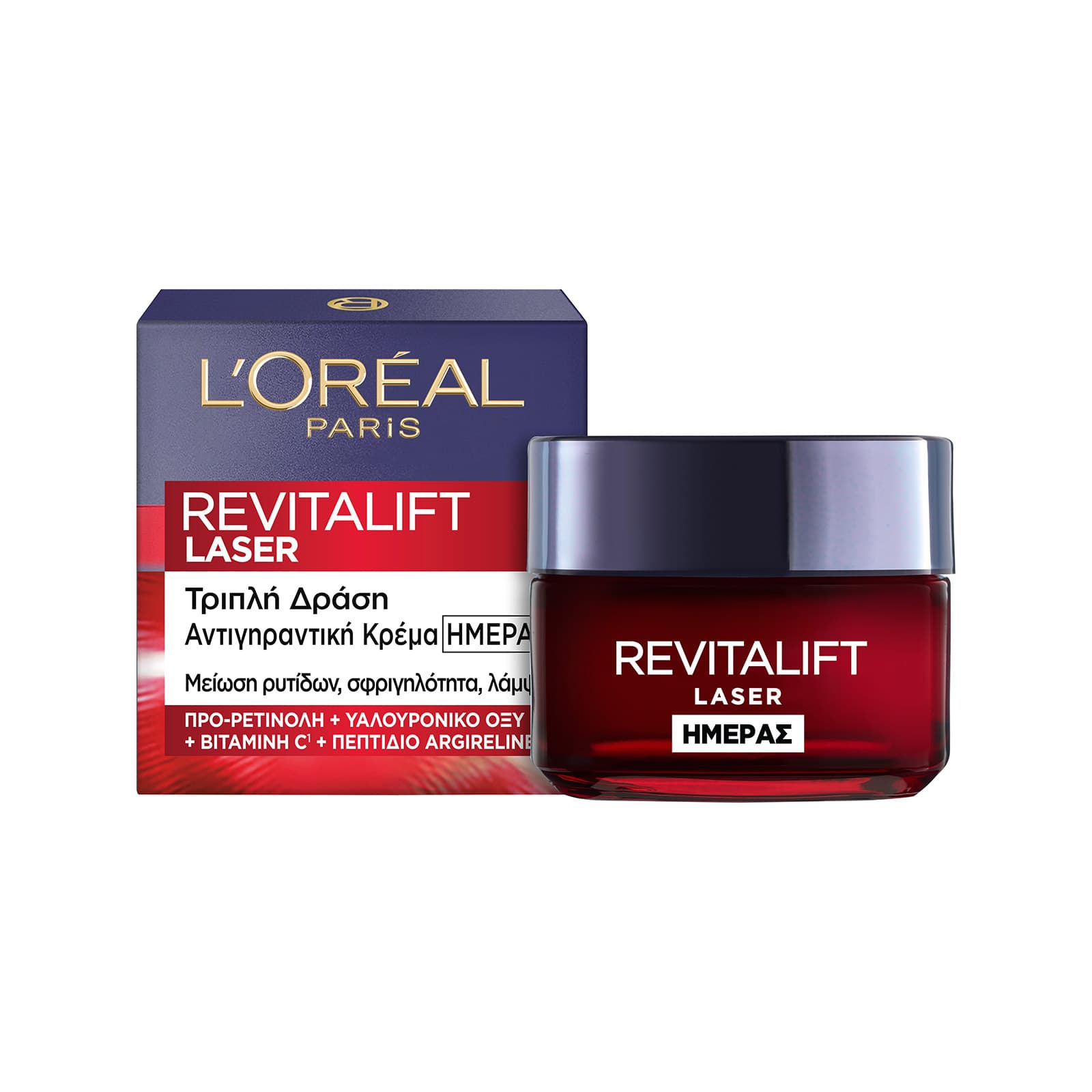 L'oreal Revitalift laser x 3 κρέμα προσώπου 50ml εικόνα 1
