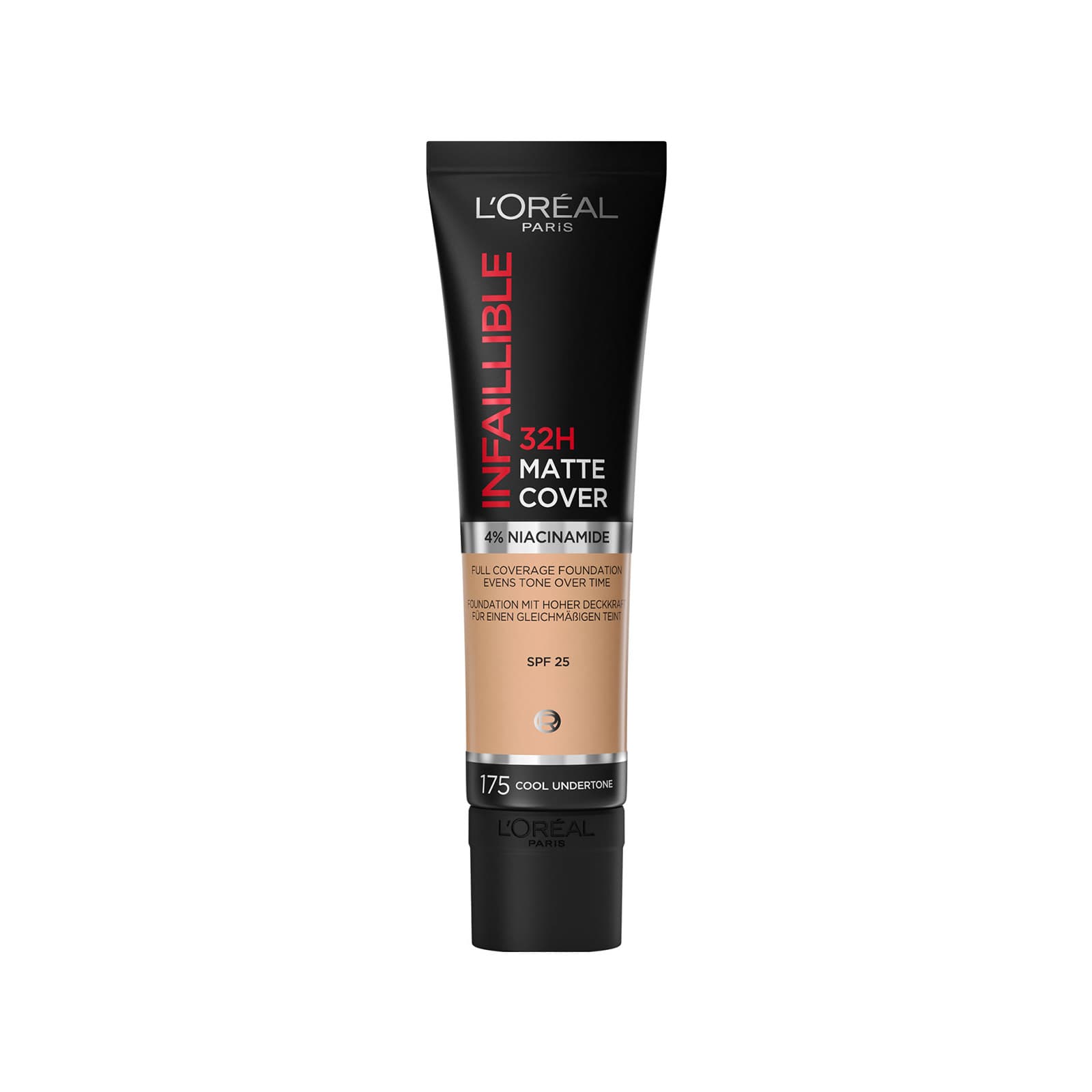 L'oreal Infaillible matte cover 32h foundation No. 175 cool undertone 30ml εικόνα 1