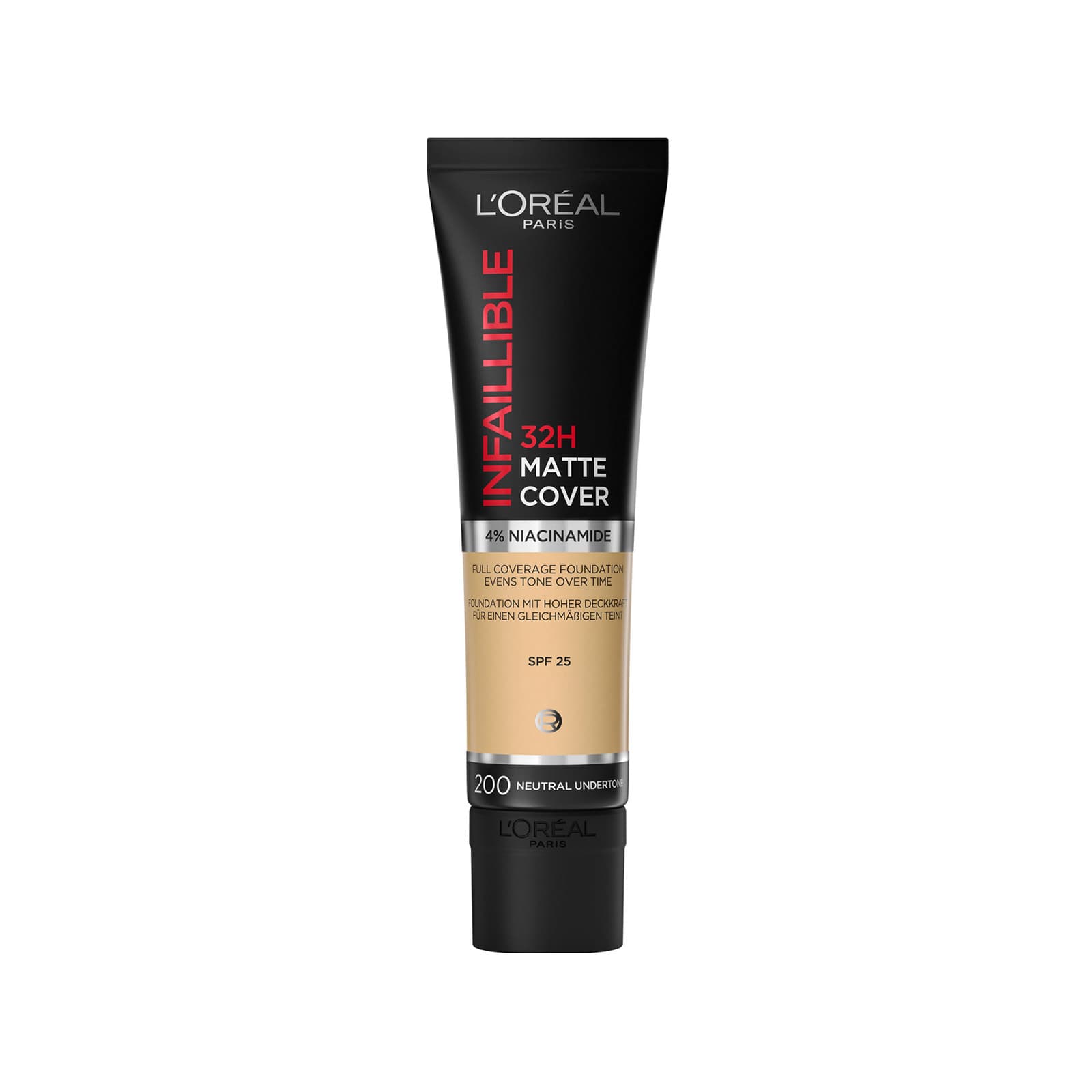 L'oreal Infaillible matte cover 32h foundation No. 200 neutral undertone 30ml εικόνα 1