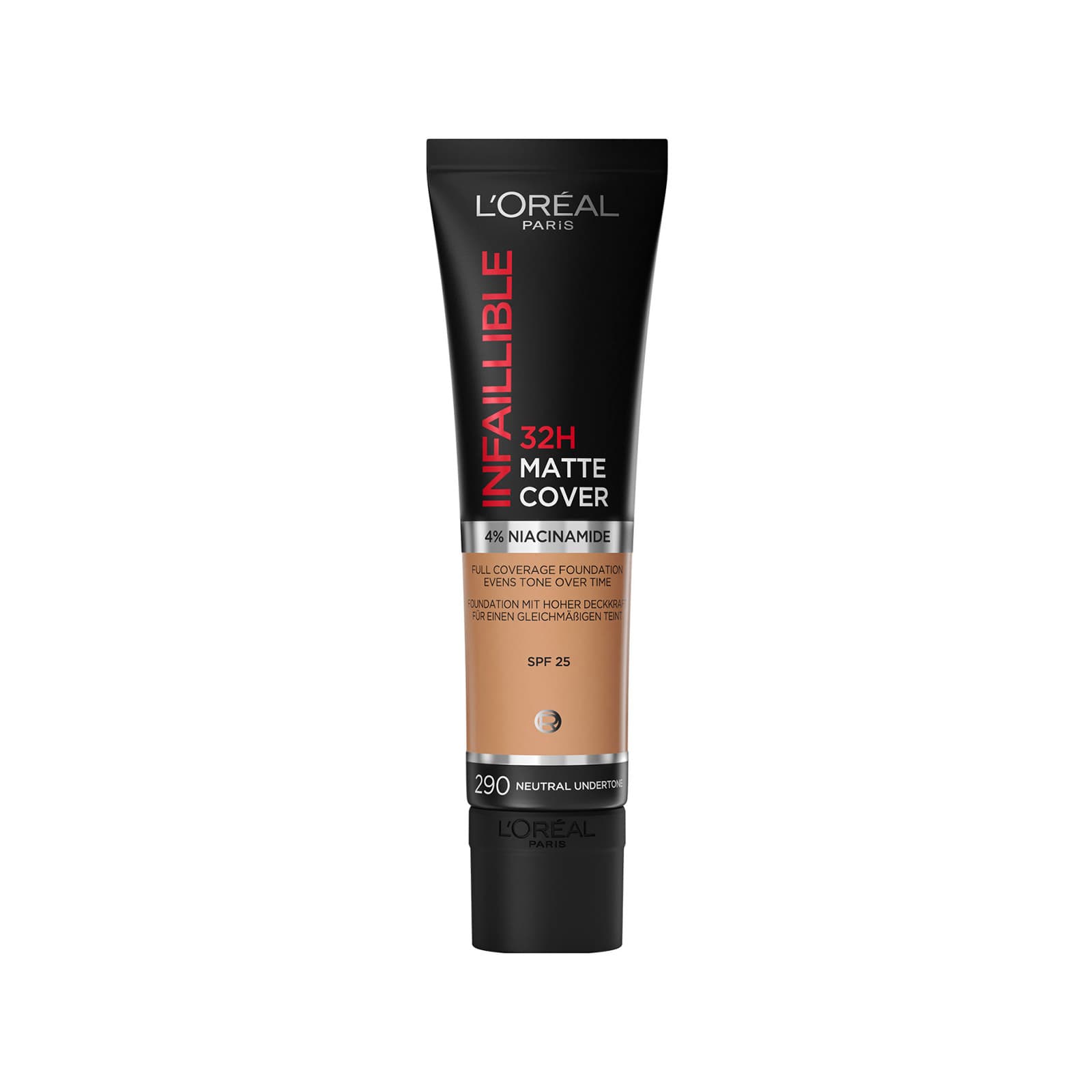 L'oreal Infaillible matte cover 32h foundation No. 290 neutral undertone 30ml εικόνα 1
