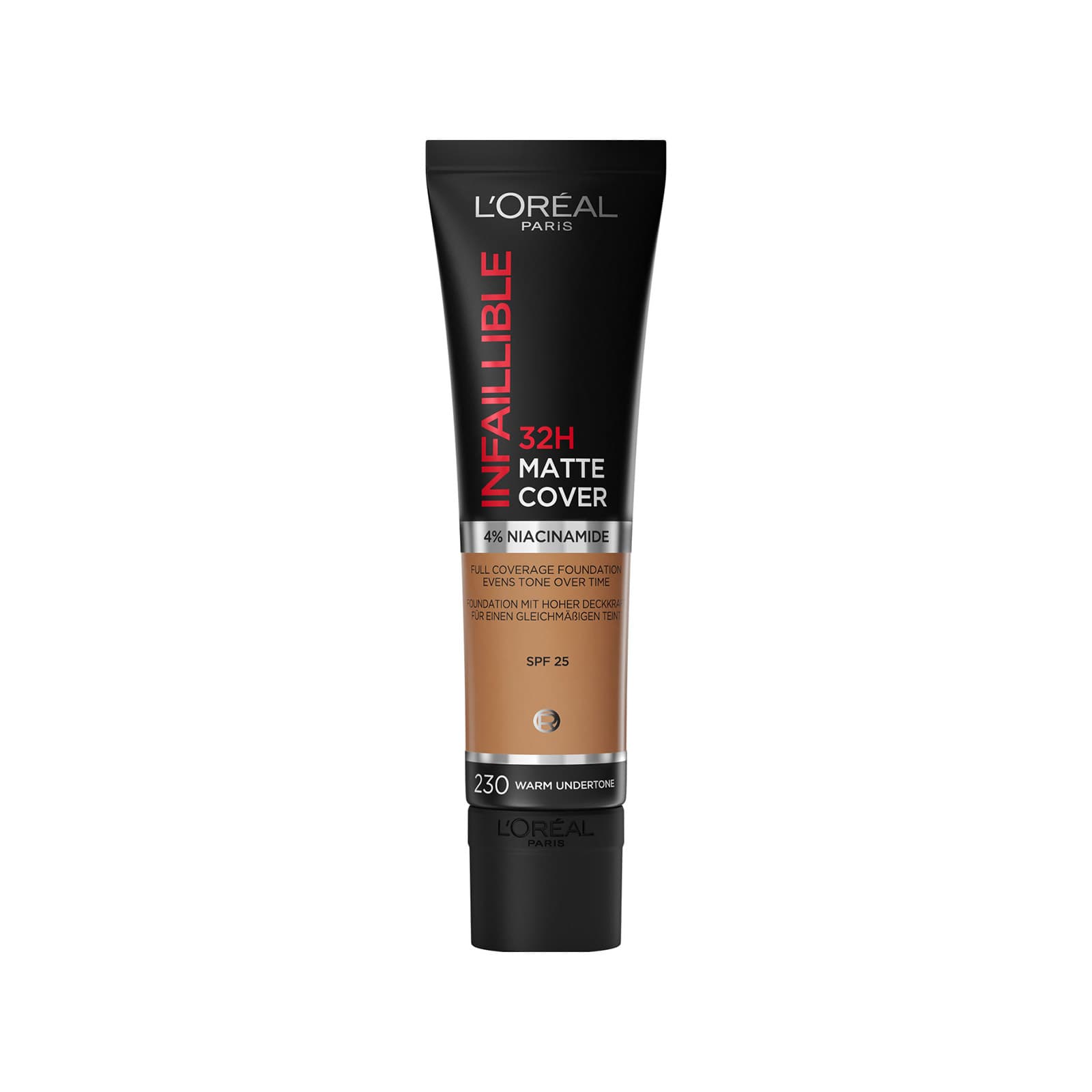 L'oreal Infaillible matte cover 32h foundation No. 230 warm undertone 30ml εικόνα 1