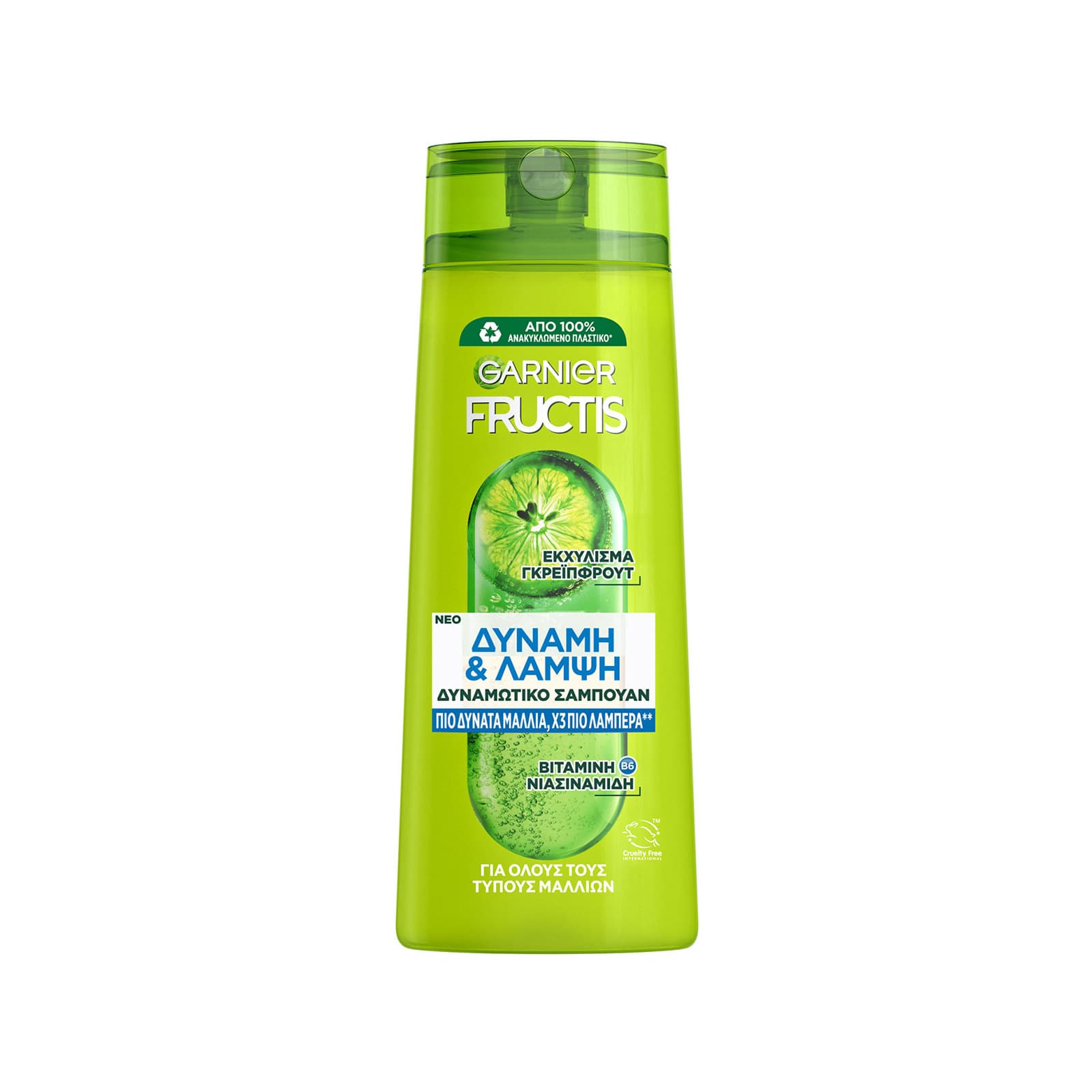 Fructis Δύναμη & λάμψη σαμπουάν μαλλιών κανονικά μαλλιά 400ml εικόνα 1