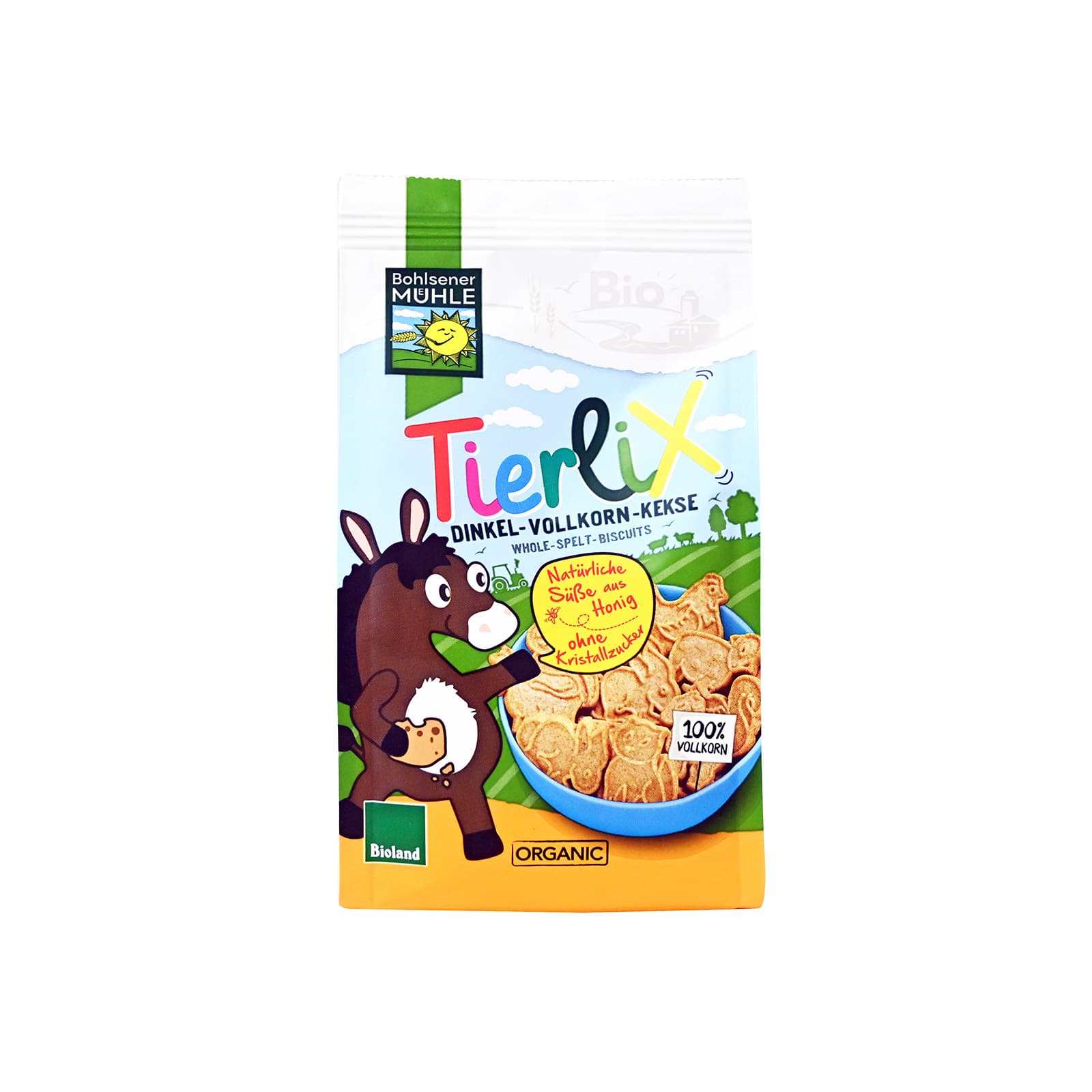 Tierlix μπισκότα με ντίνκελ 125g εικόνα 1
