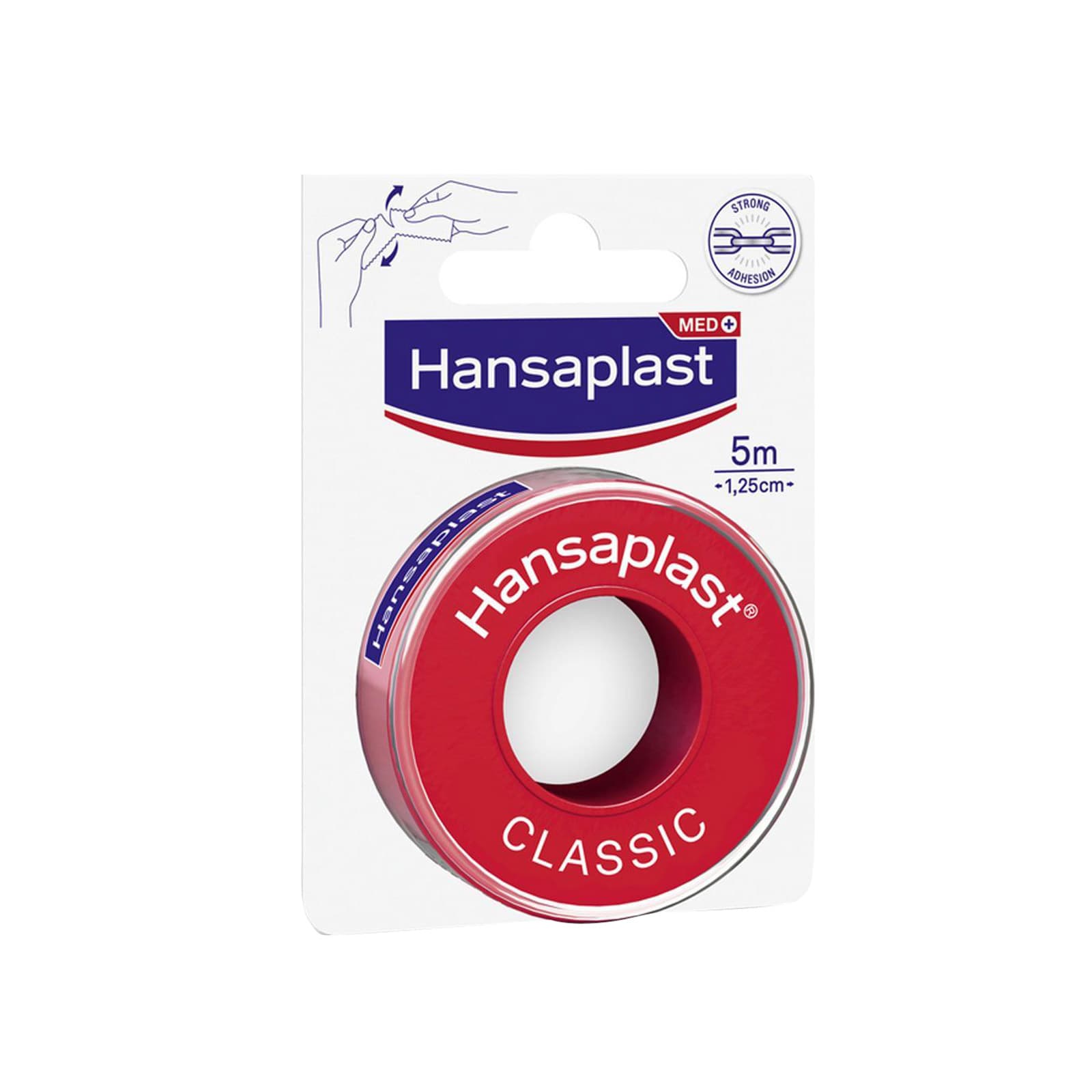 Hansaplast Classic επιδεσμικη ταινία αυτοκόλλητη 5m εικόνα 1