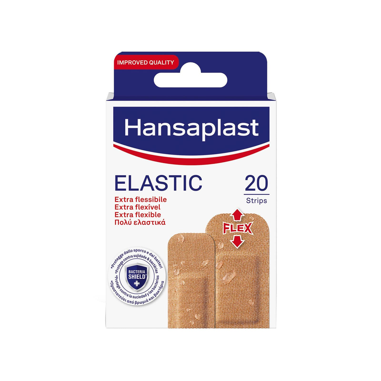 Hansaplast Elastic επιδεσμικά 20τεμ εικόνα 1