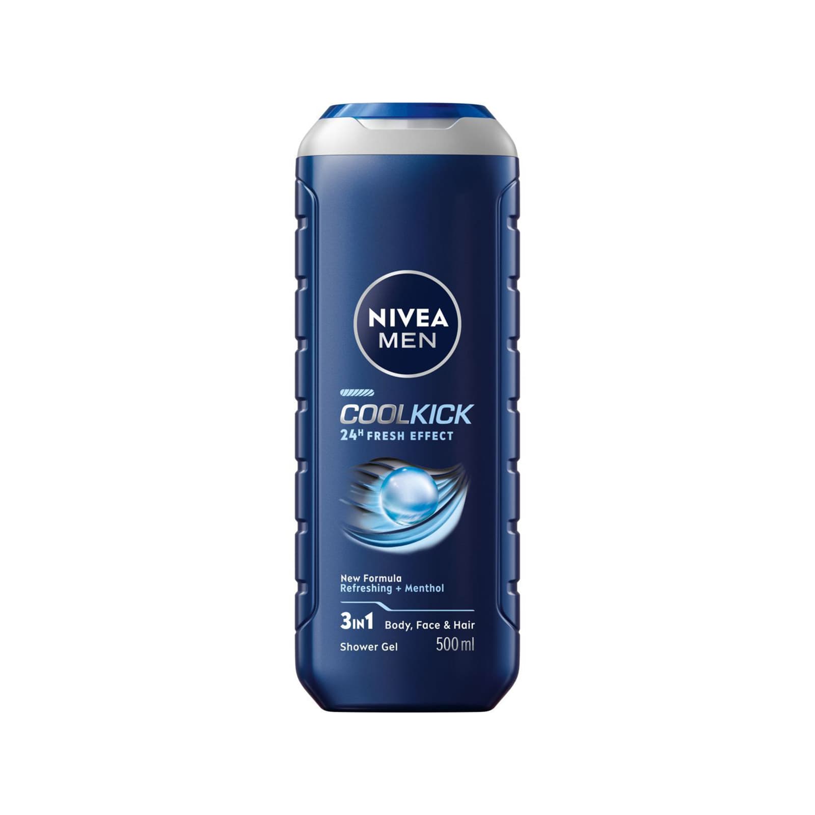 Nivea Men coolkick αφρόλουτρο αντρικό 500ml εικόνα 1