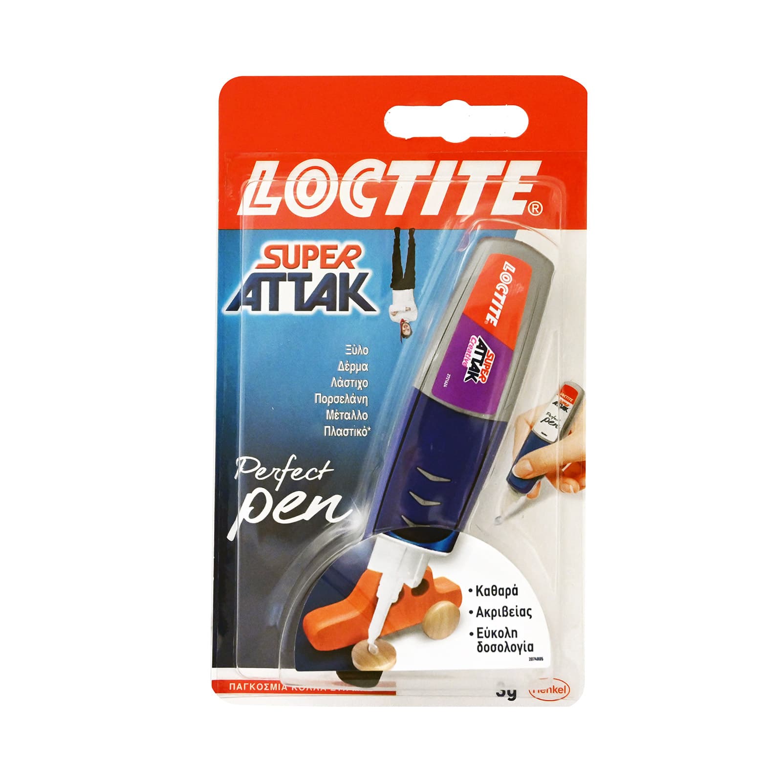 Loctite Super attak / perfect pen κόλλα στιγμής 3g εικόνα 1