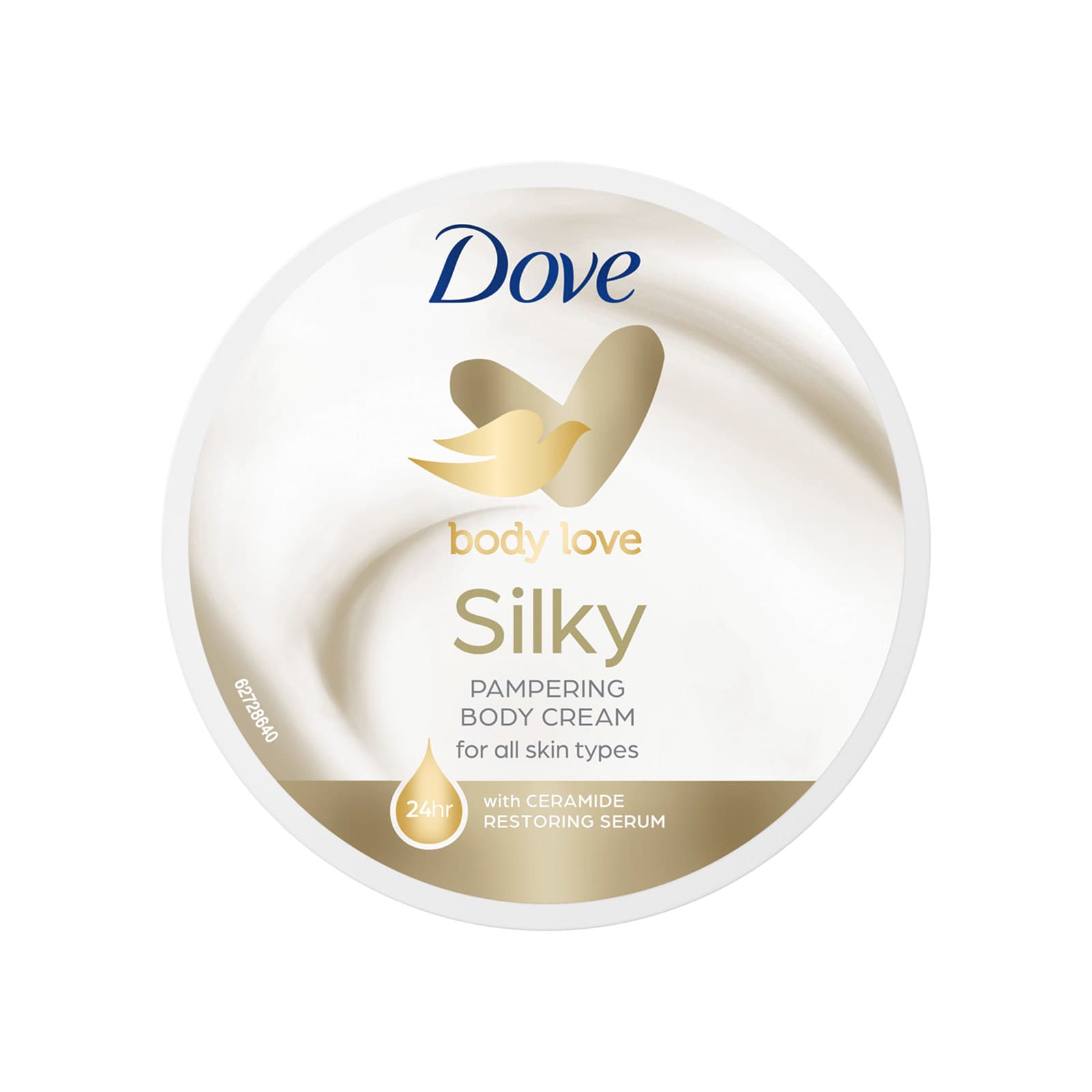 Dove κρέμα σώματος silky 300ml εικόνα 1