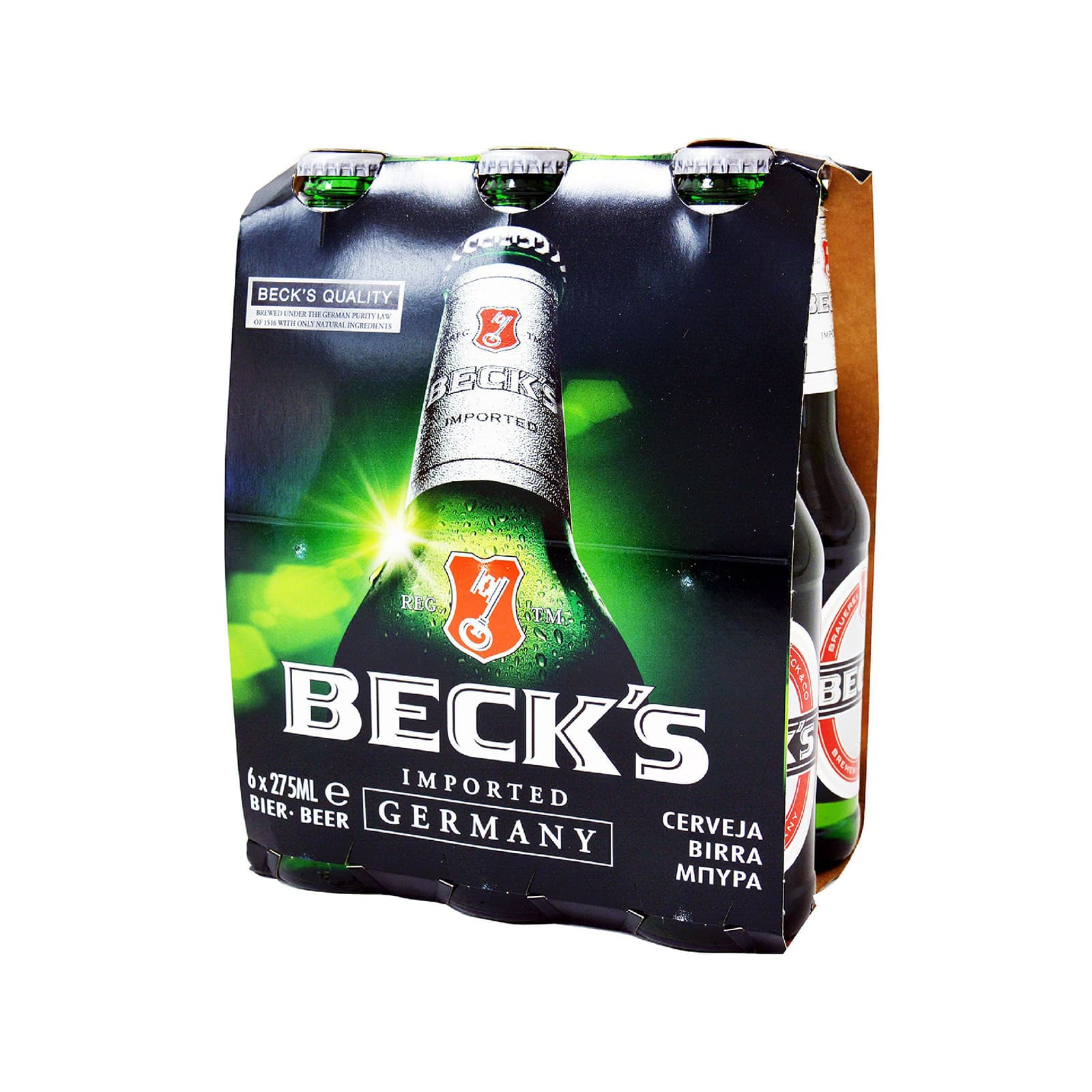 Beck's μπίρα 6x275ml εικόνα 1