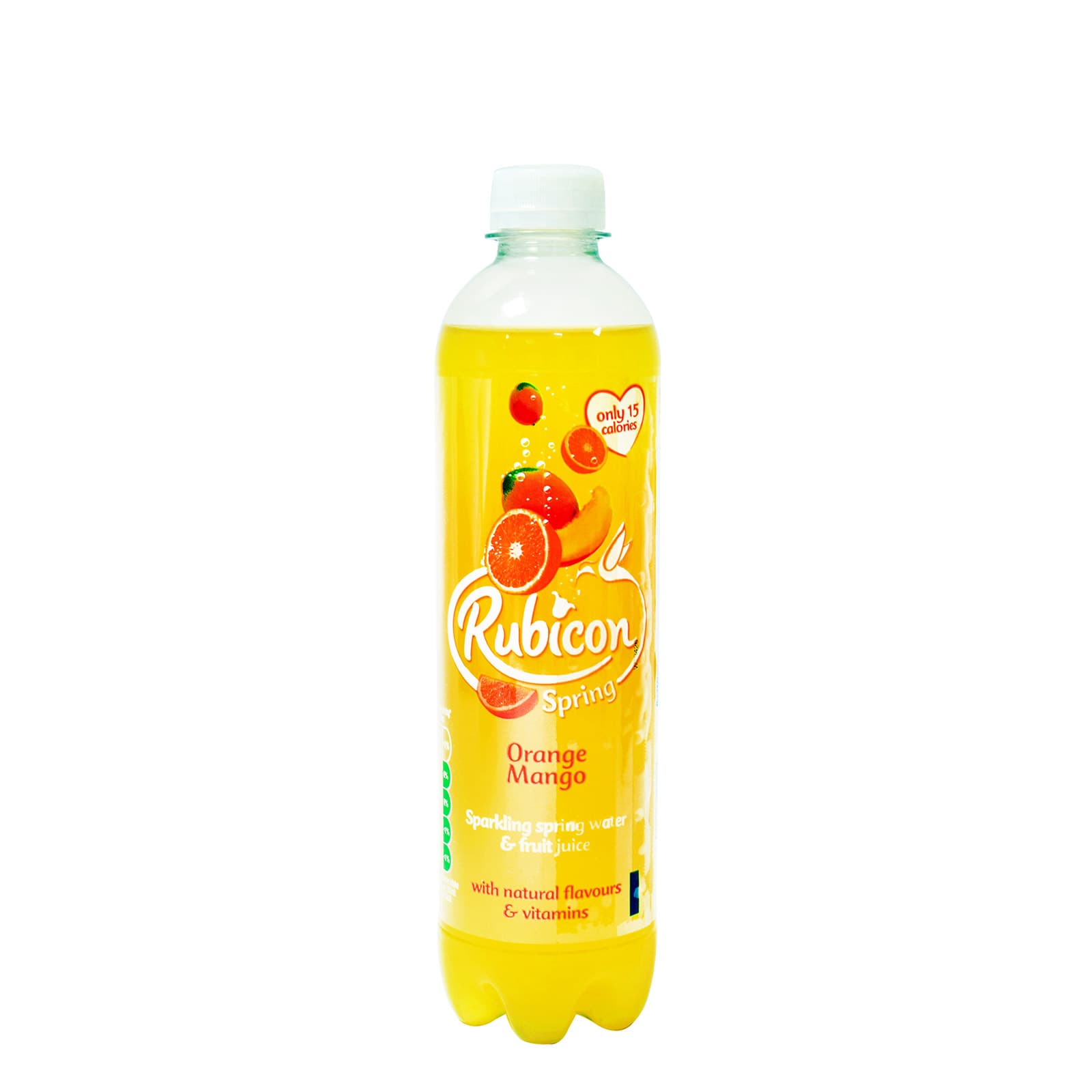 Rubicon Spring ανθρακούχο νερό με γεύση πορτοκαλι - μάνγκο 500ml εικόνα 1