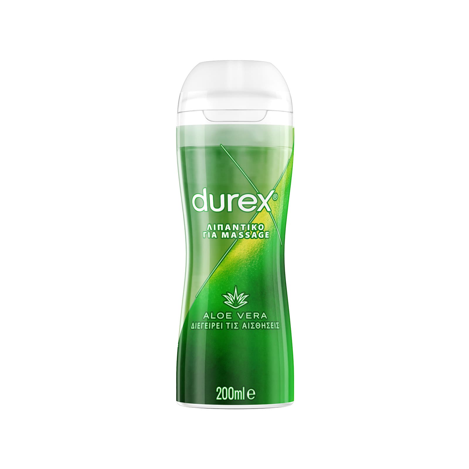 Durex Play massage 2in1 gel λιπαντικό aloe vera 200ml εικόνα 1