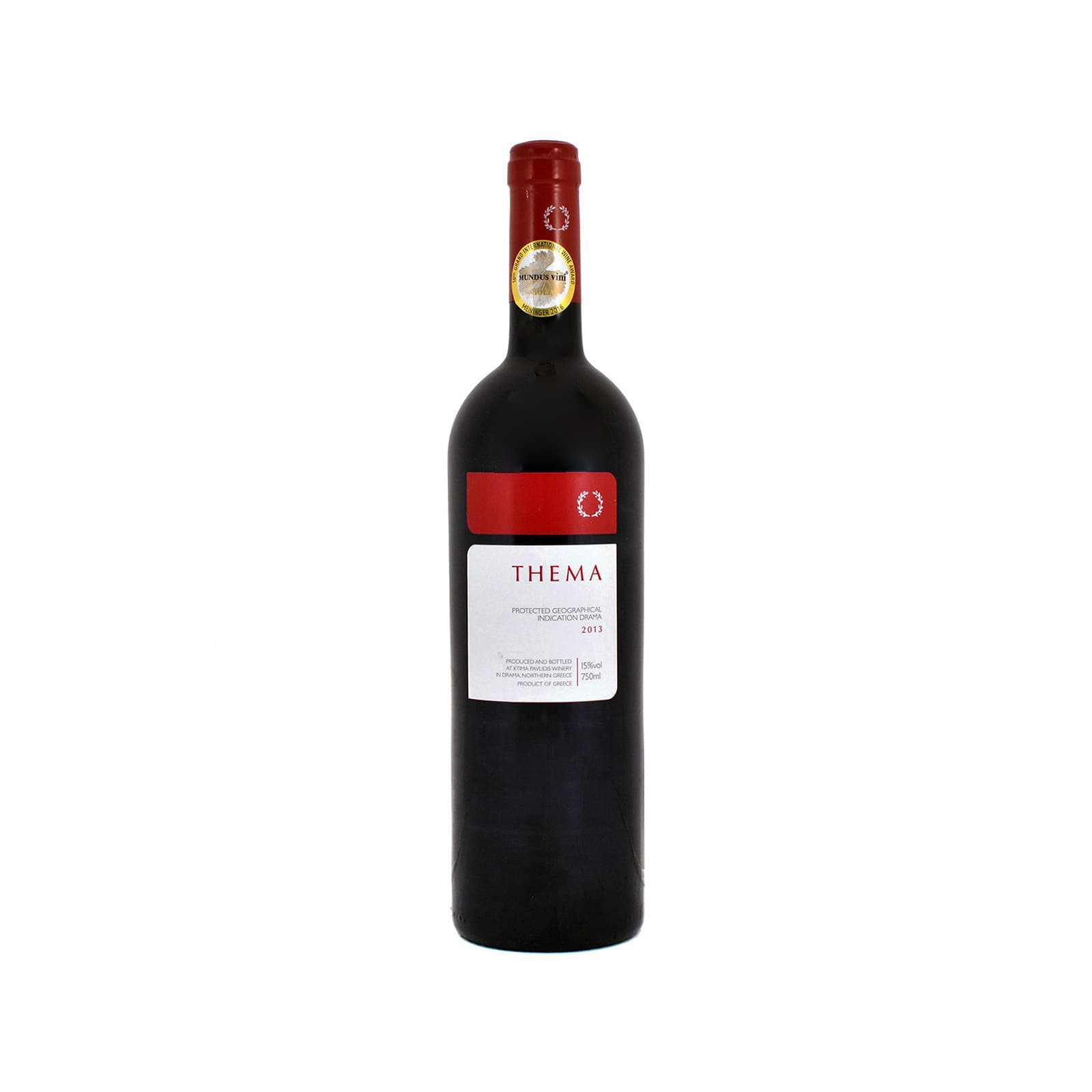 Κτήμα Παυλίδη Thema οίνος ερυθρός 750ml εικόνα 1