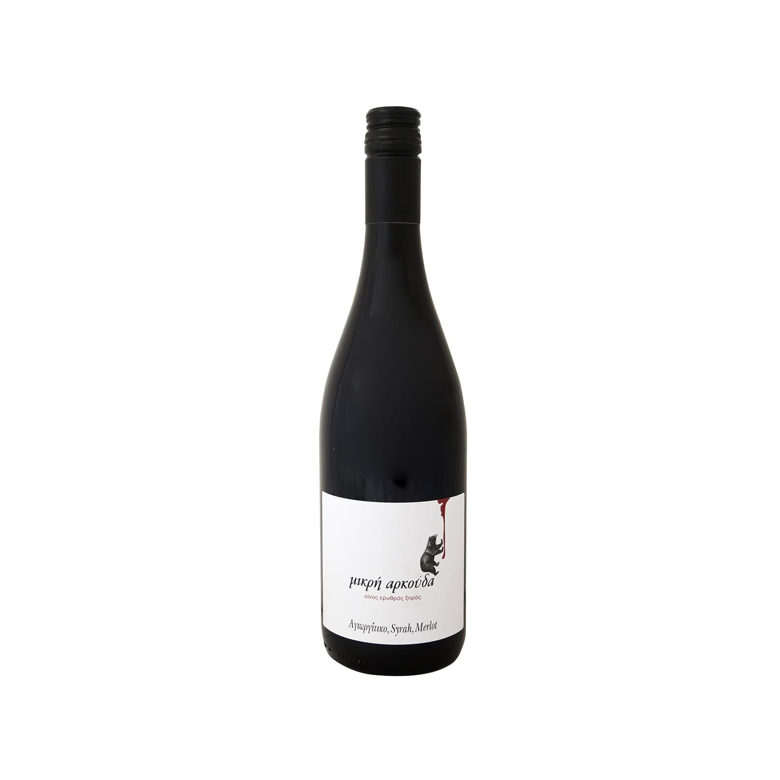 Μικρή Αρκούδα οίνος ερυθρός ξηρός 750ml εικόνα 1