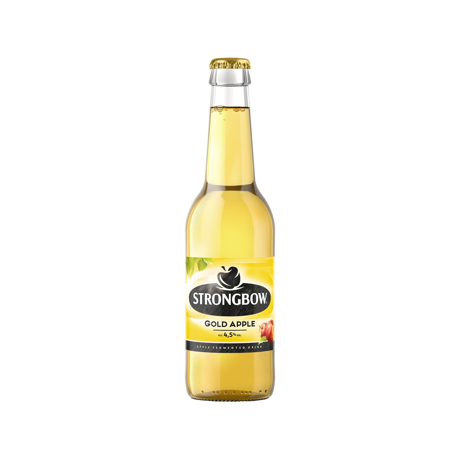 Strongbow μηλίτης φιάλη gold apple 330ml εικόνα 1