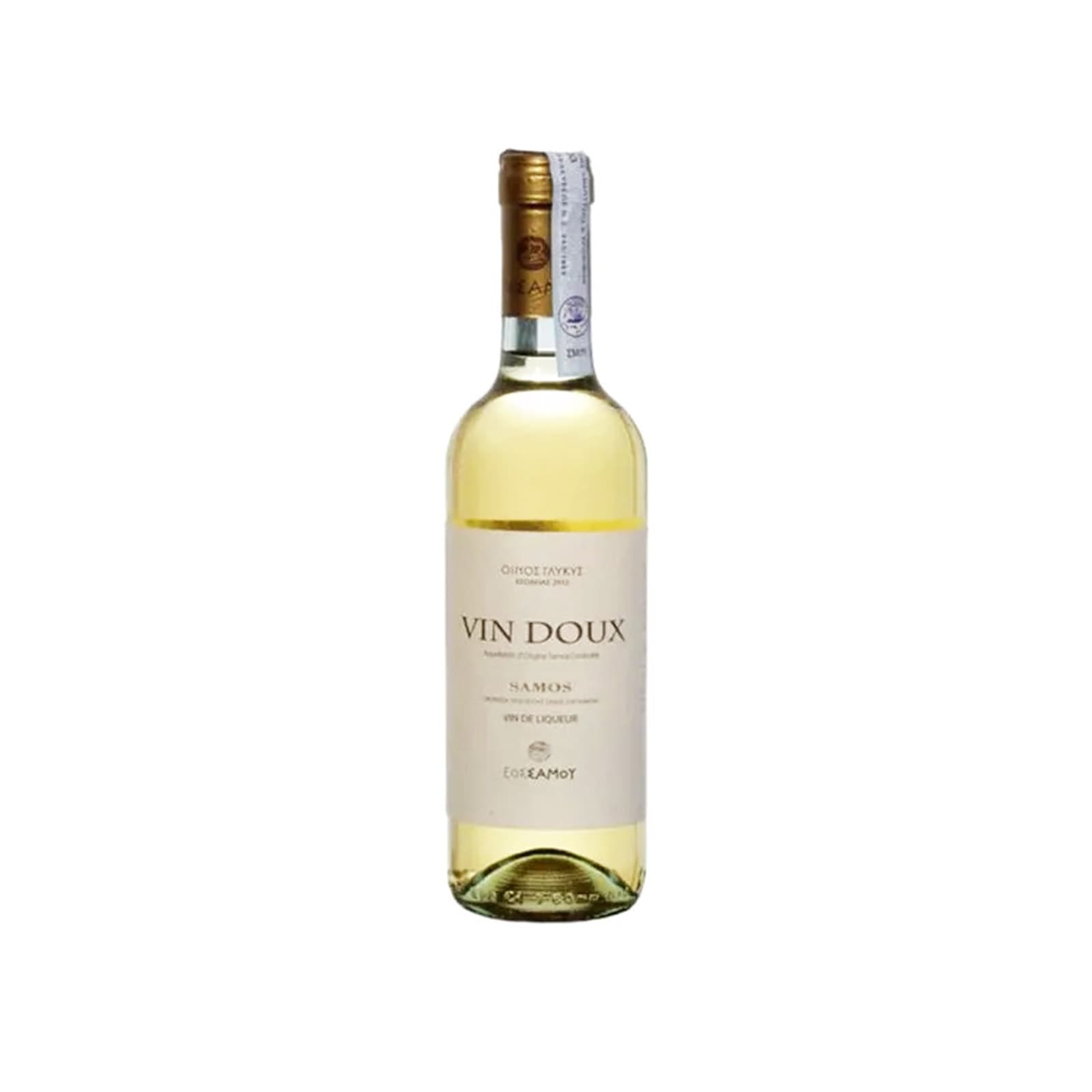 ΕΟΣ Σάμου Vin doux οίνος γλυκός λευκός μοσχάτος 375ml εικόνα 1