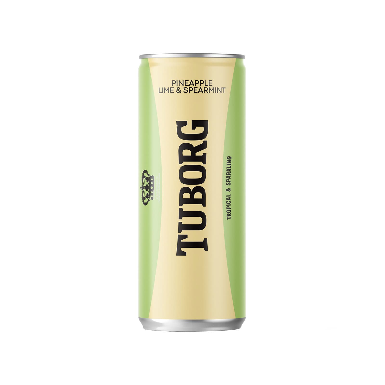 Tuborg αναψυκτικό pineapple - lime - spearmint 330ml εικόνα 1