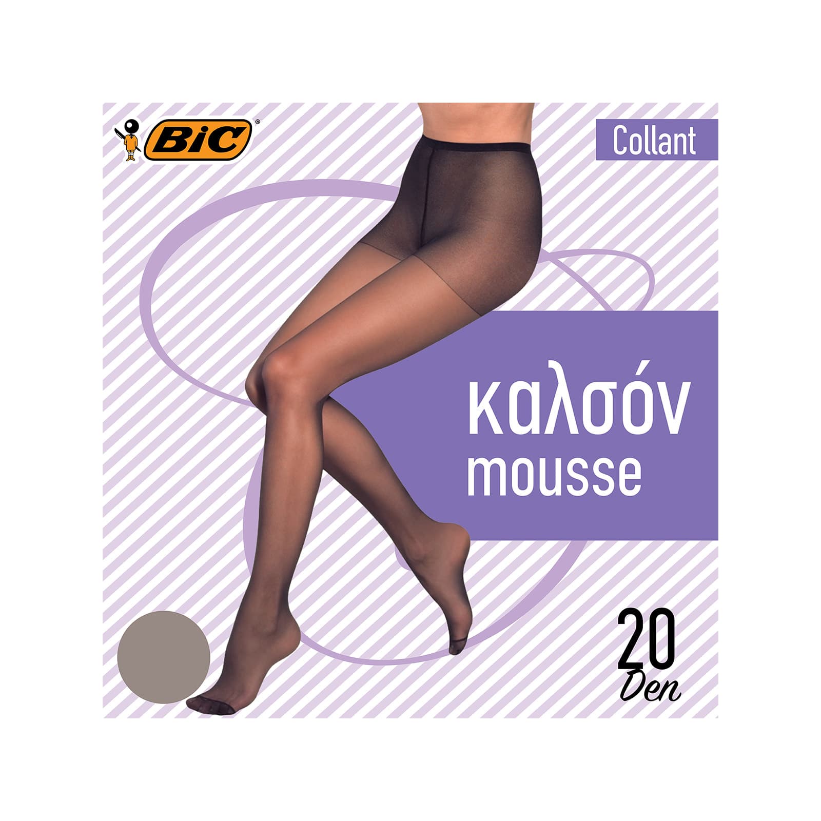 Bic Collant καλσόν special size 3- 4/ περλέ 20den εικόνα 1