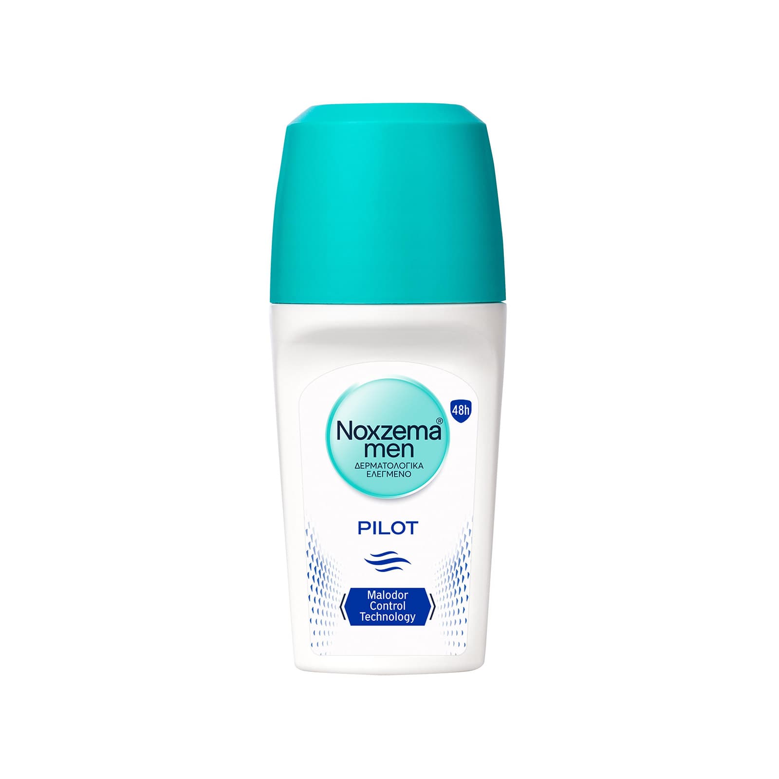 Noxzema Pilot αποσμητικό roll on με ρυθμιστές εφίδρωσης 50ml εικόνα 1