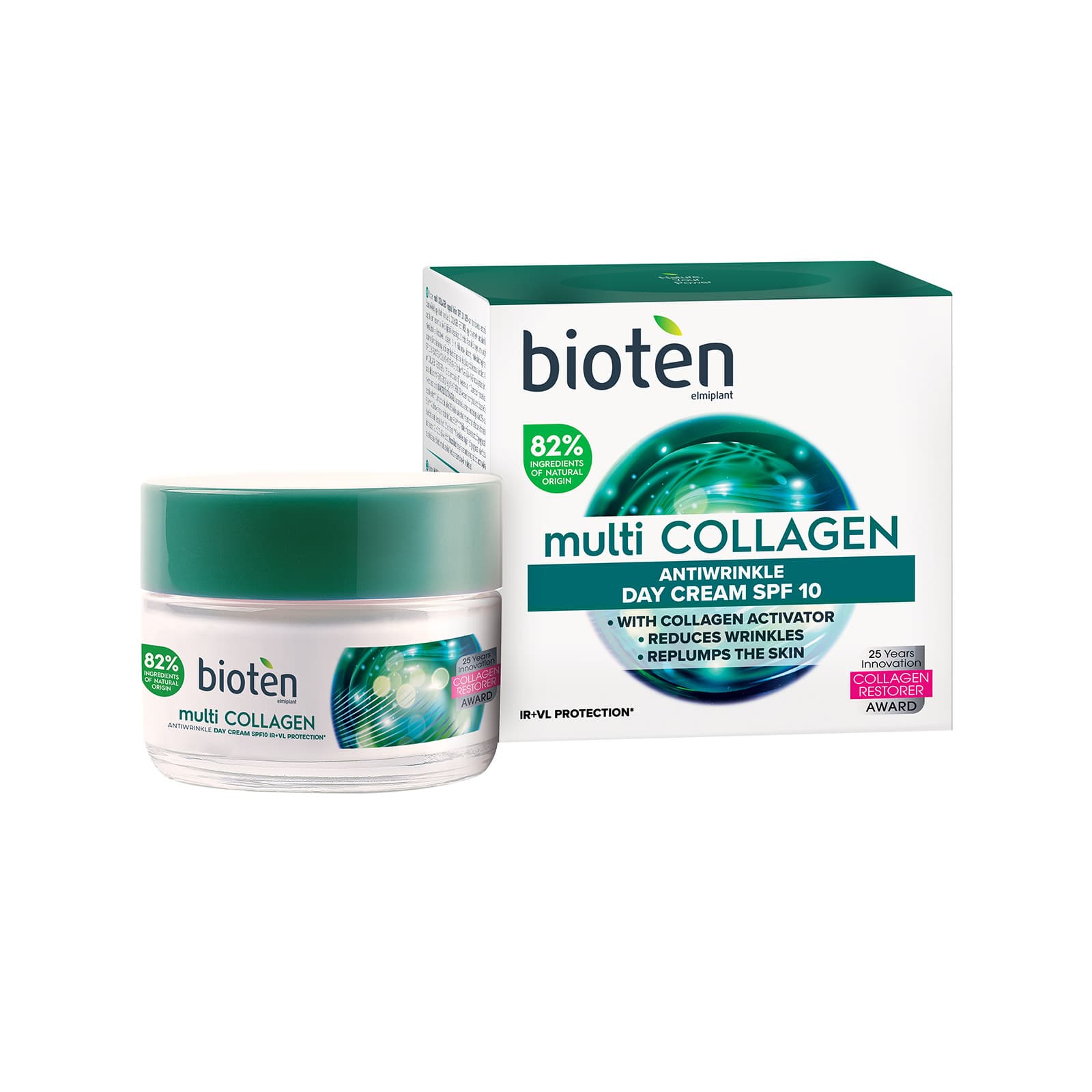 Bioten Multi collagen αντιρυτιδική κρέμα προσώπου 50ml εικόνα 1