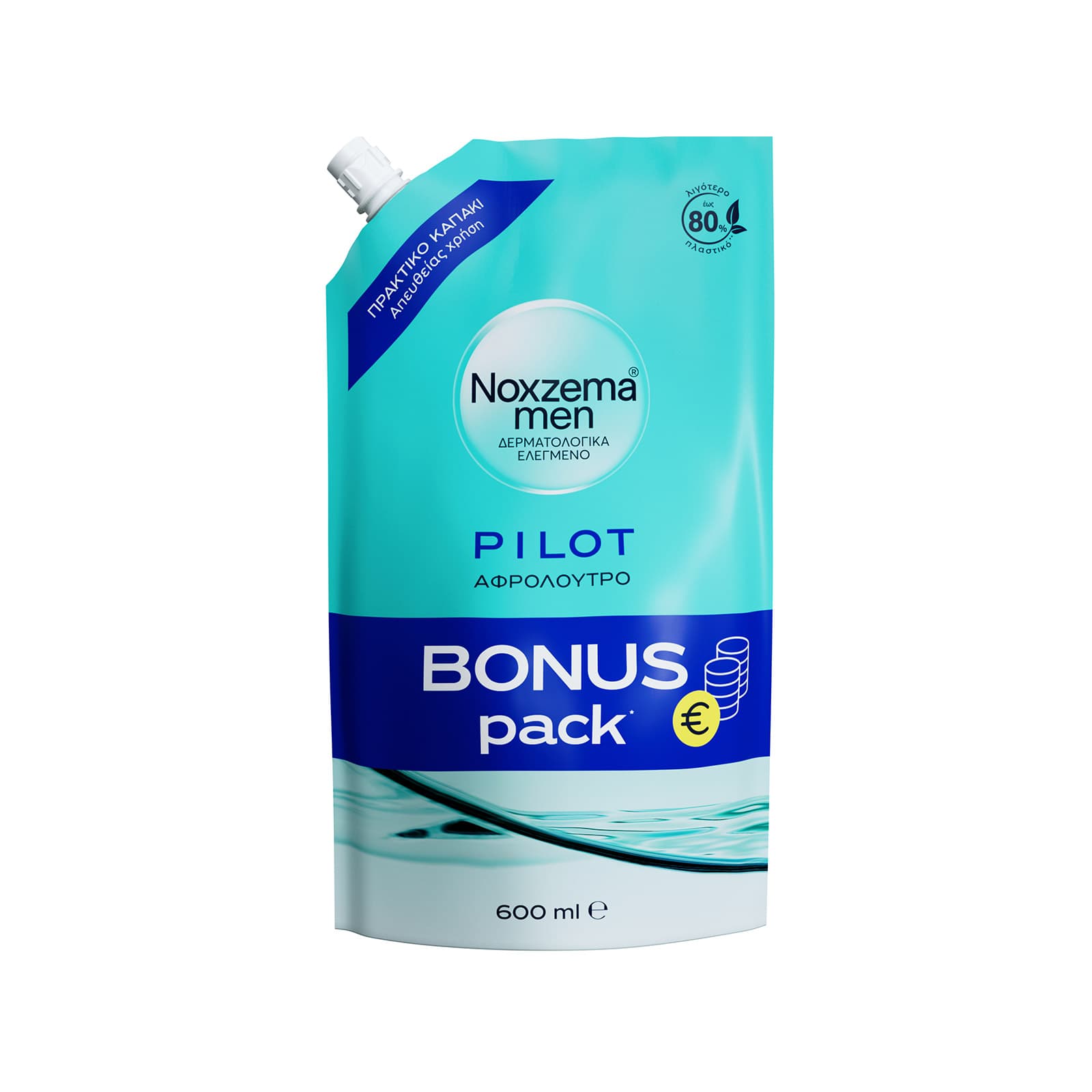 Noxzema Pilot - bonus pack αφρόλουτρο 600ml εικόνα 1